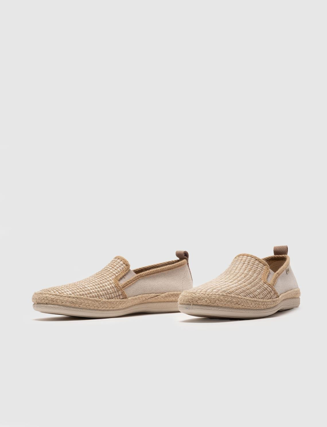 Men Beige Canvas Espadrilles