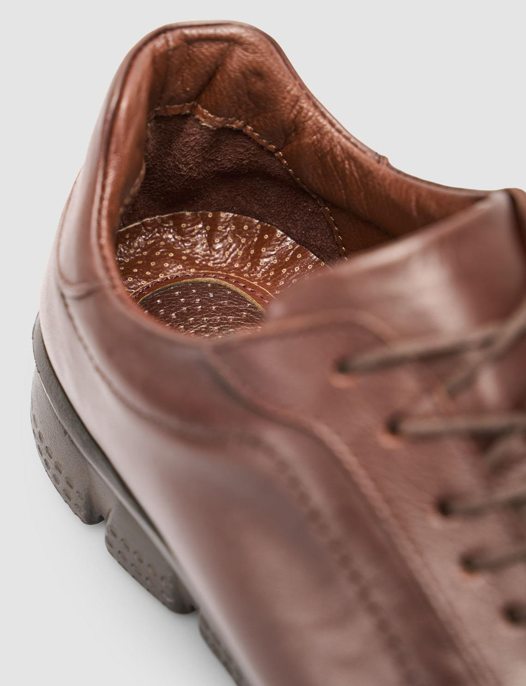 Cabani Men's 100% Genuine Leather Brown Shoes