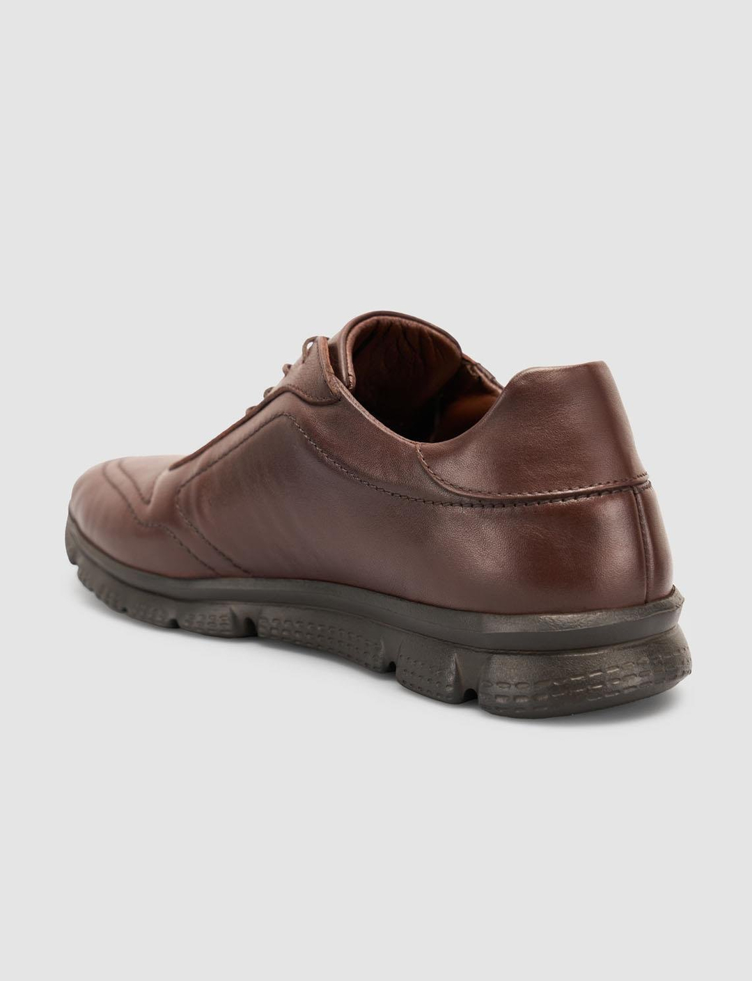 Cabani Men's 100% Genuine Leather Brown Shoes