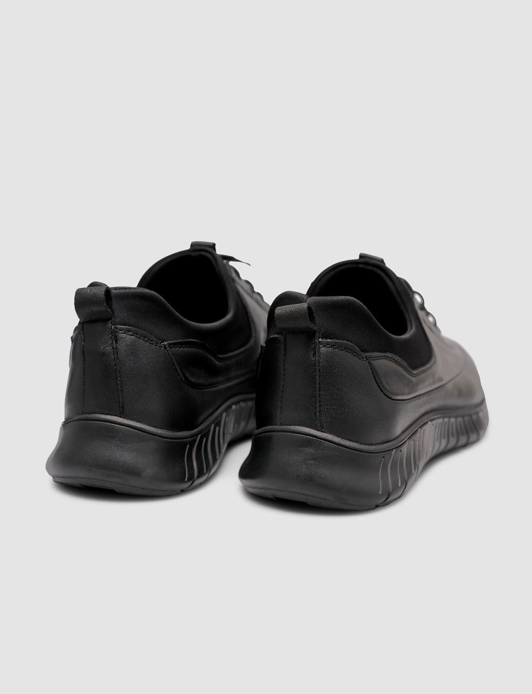 Cabani Hakiki Deri Siyah Erkek Comfort Terlik