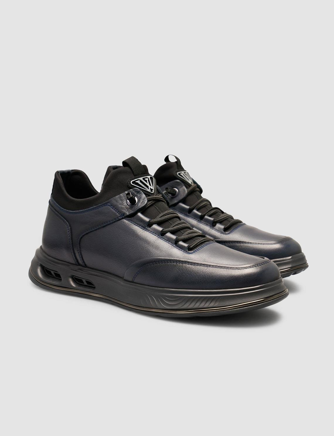 Cabani Lastik Bağıcıklı Lacivert Erkek Spor Ayakkabı