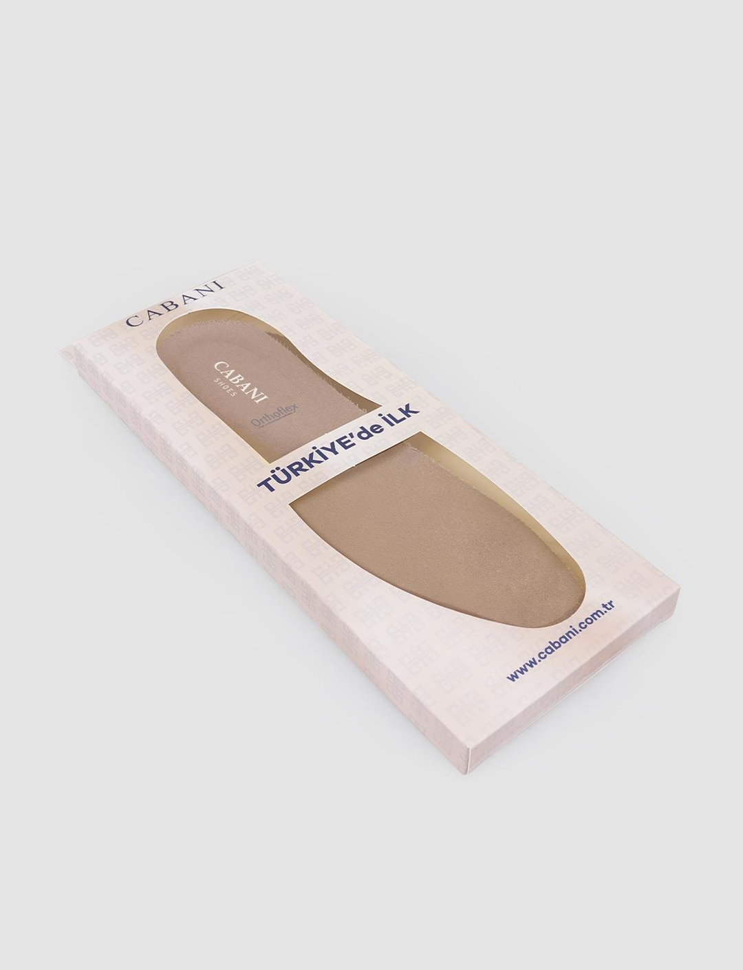 Cabani OrthoFlex Cotton Kaplamalı Hardal Erkek Tabanlık