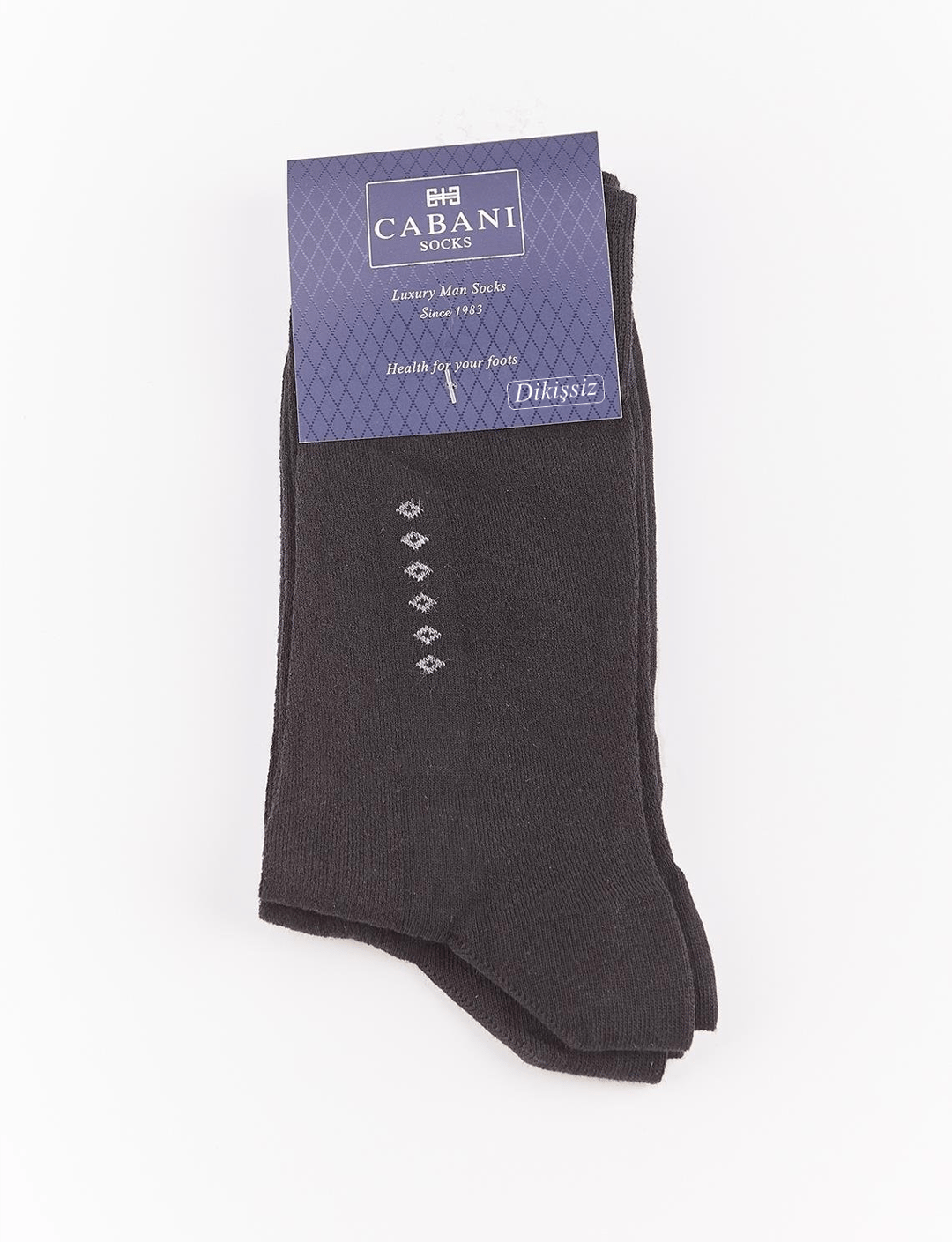 Erkek 2'li Siyah Çorap