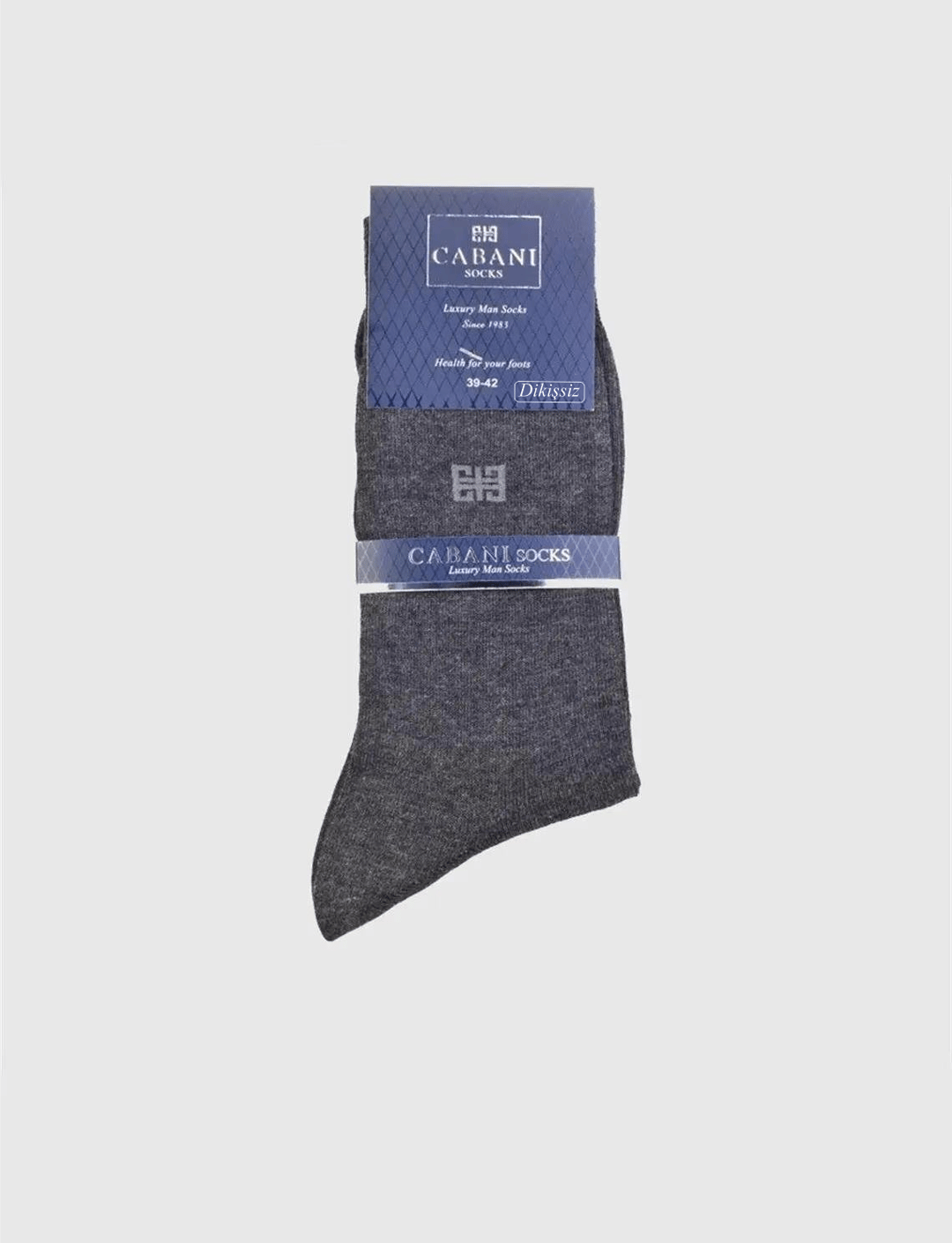 Erkek Günlük Antrasit Çorap