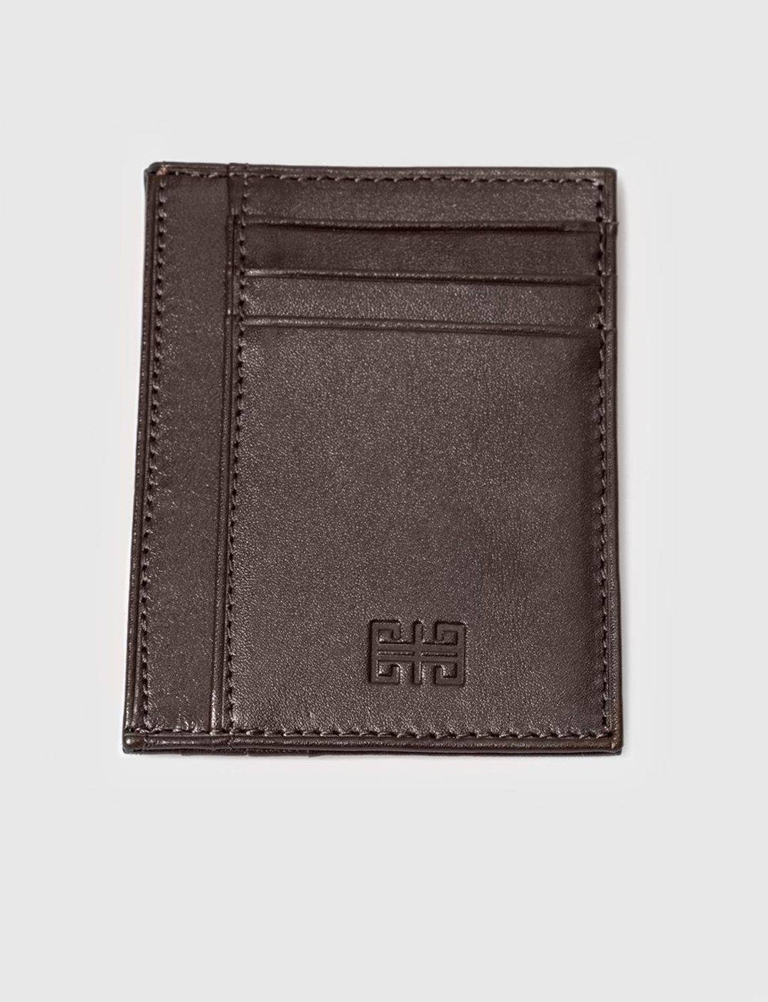 Erkek Hakiki Deri Kahverengi Kartlık