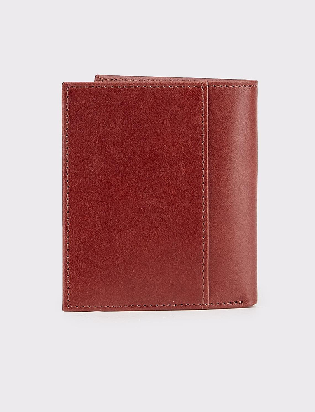 Men Brown Genuine Leather Wallet