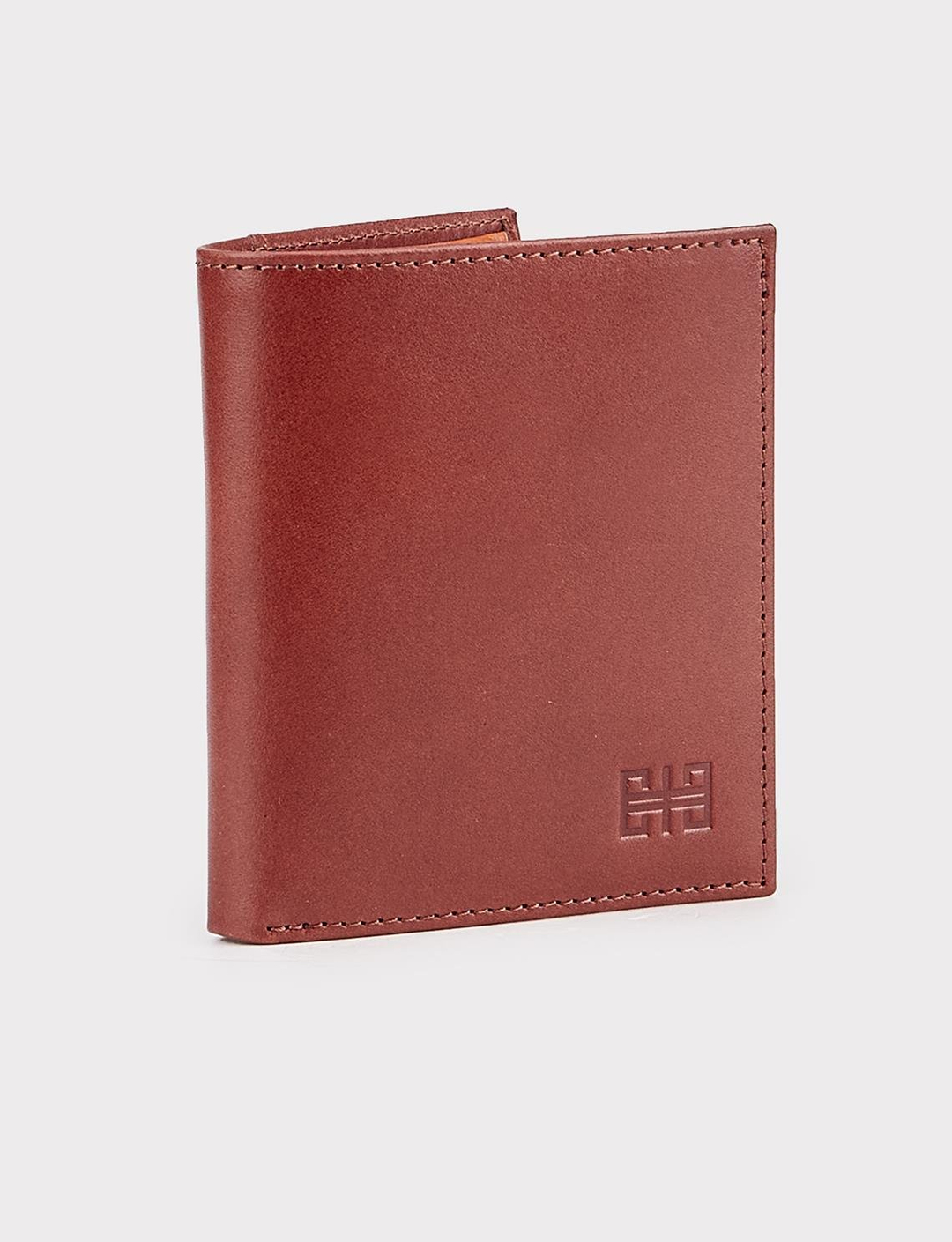 Men Brown Genuine Leather Wallet