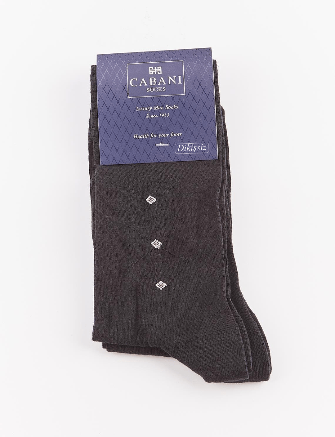 Erkek Siyah 2'li Çorap