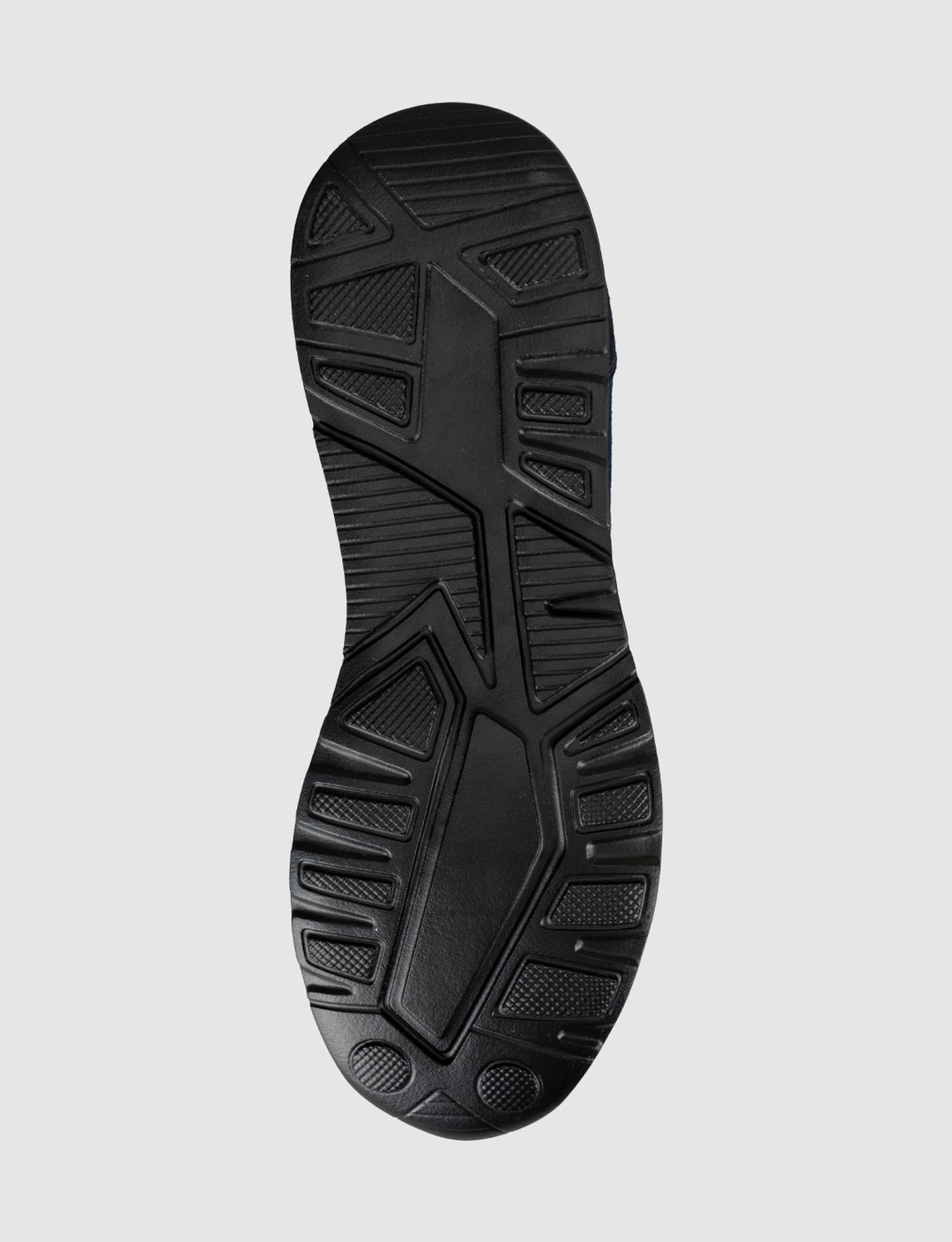 Erkek Siyah Triko Hakiki Deri Yazlık Slip-On Ayakkabı