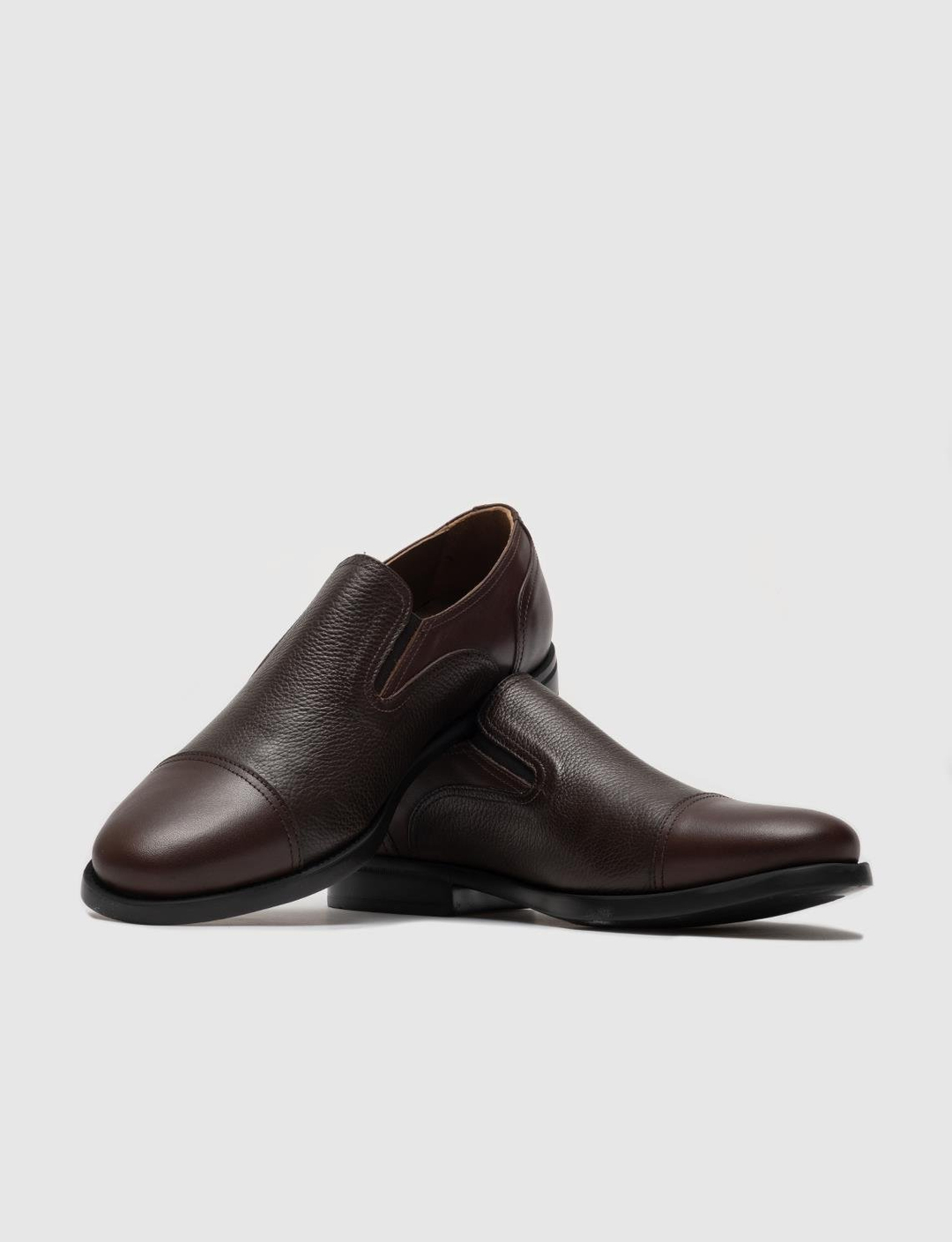 Eva Tabanlı Hakiki Deri Klasik Kahverengi Erkek Ayakkabı