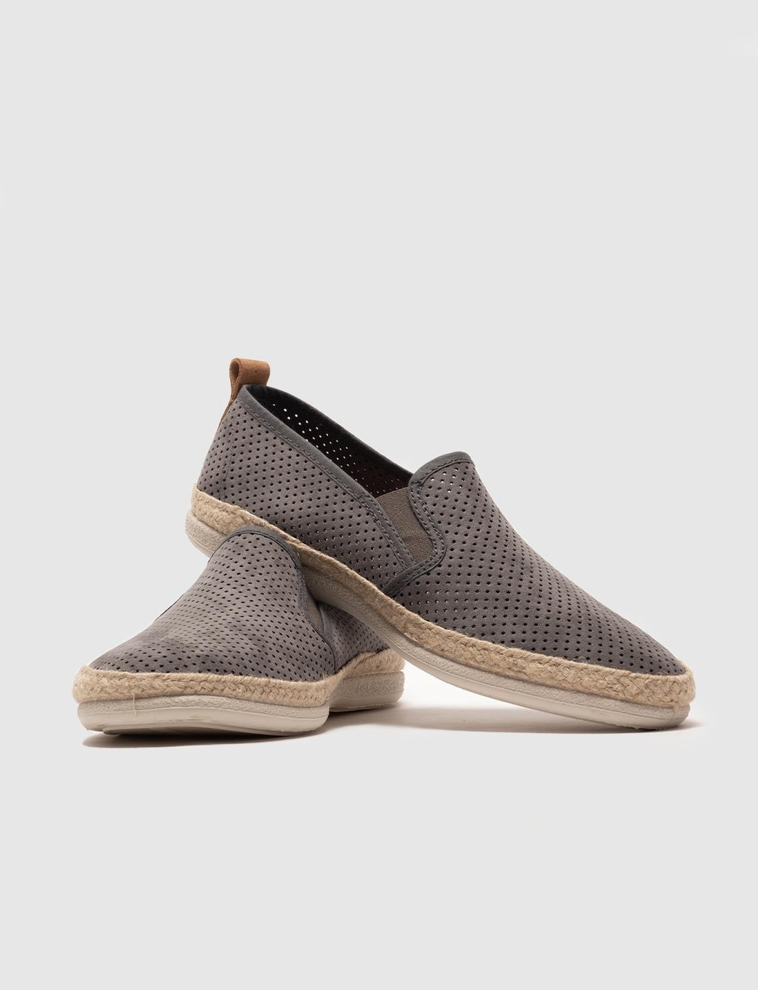 Gri Hasır Detaylı Erkek Günlük Ayakkabı