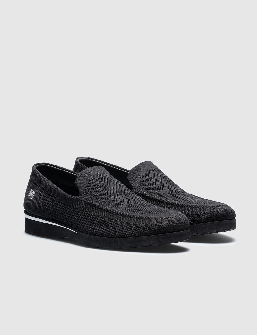 Hafif Tabanlı Triko Siyah Erkek Günlük Ayakkabı