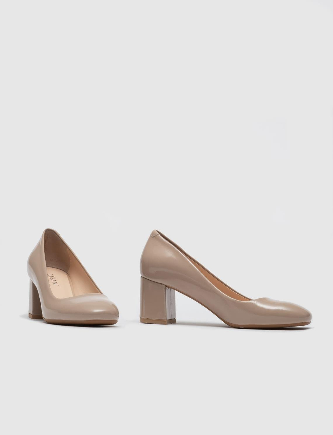 Women Black Genuine Leather Round Toe Wedge Heel Shoes