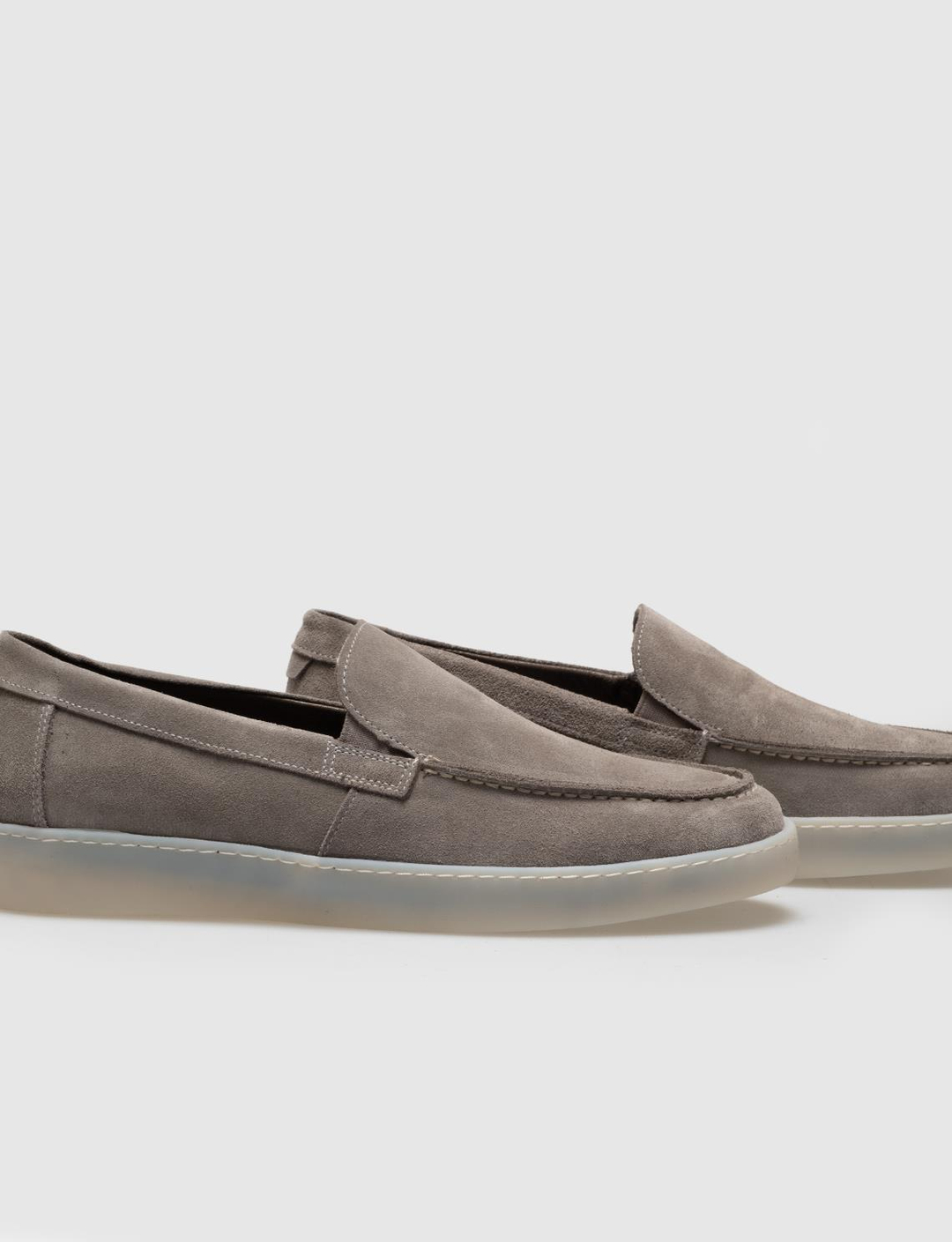 Men Beige Suede Genuine Leather Casual Shoes