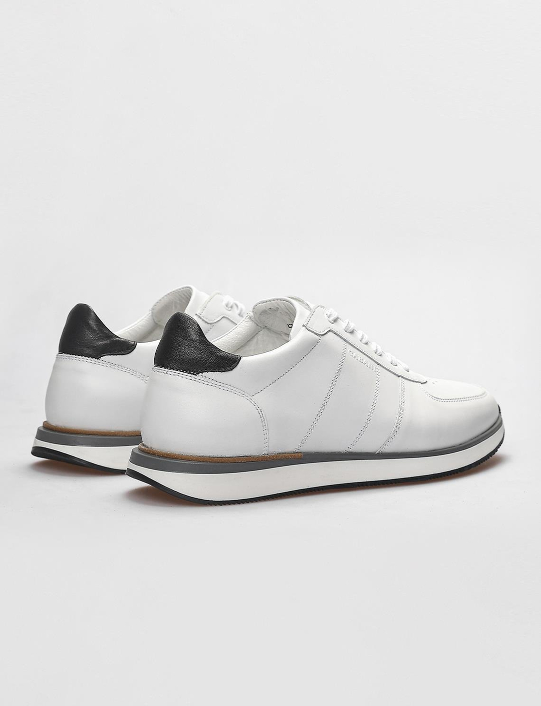 Hakiki Deri Beyaz Erkek Ayakkabı