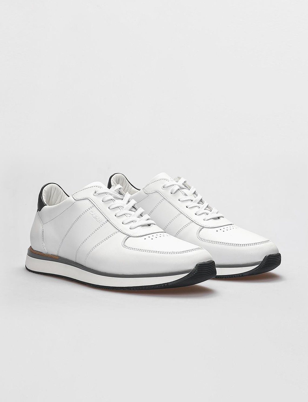 Hakiki Deri Beyaz Erkek Ayakkabı