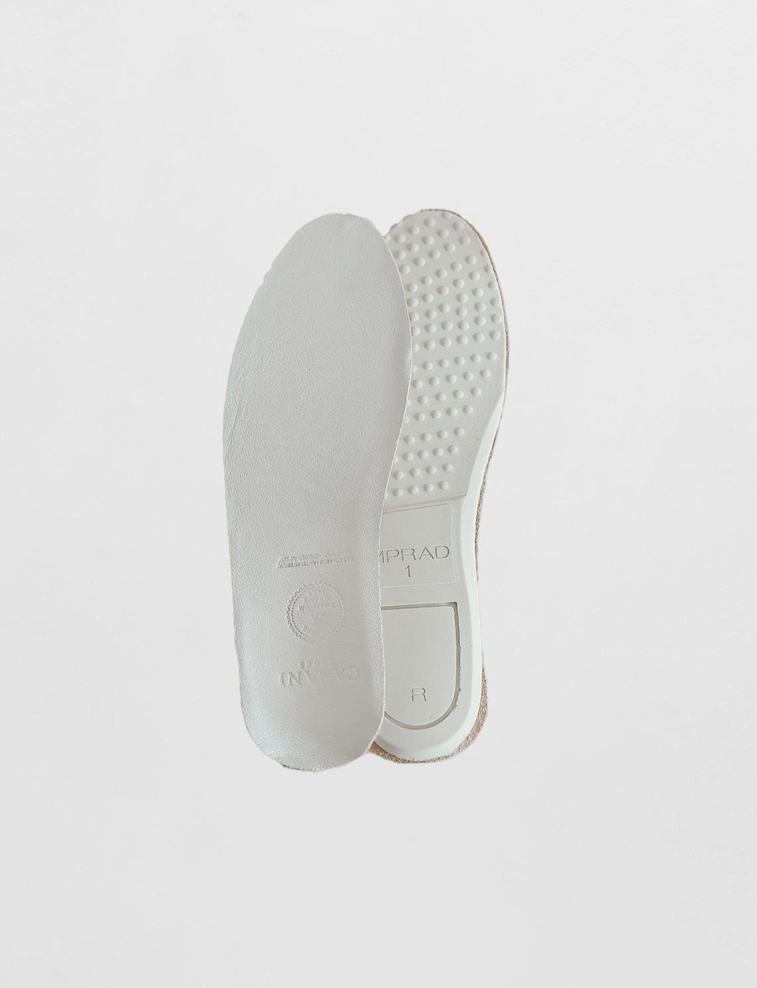 Hakiki Deri Beyaz Erkek tabanlık