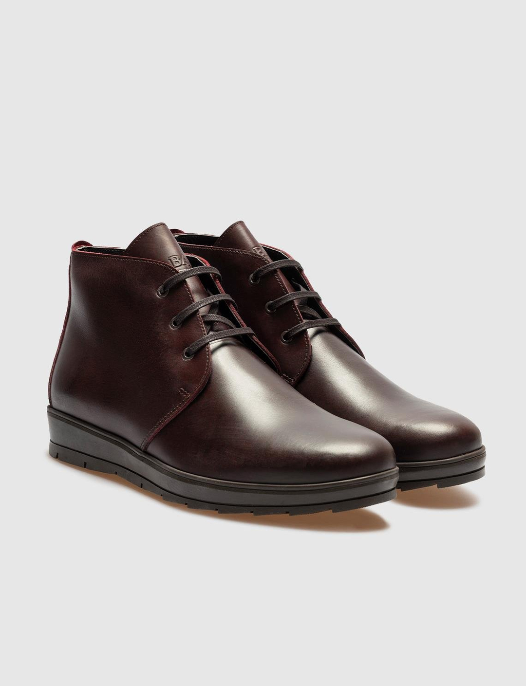 Hakiki Deri Bordo Erkek Bot