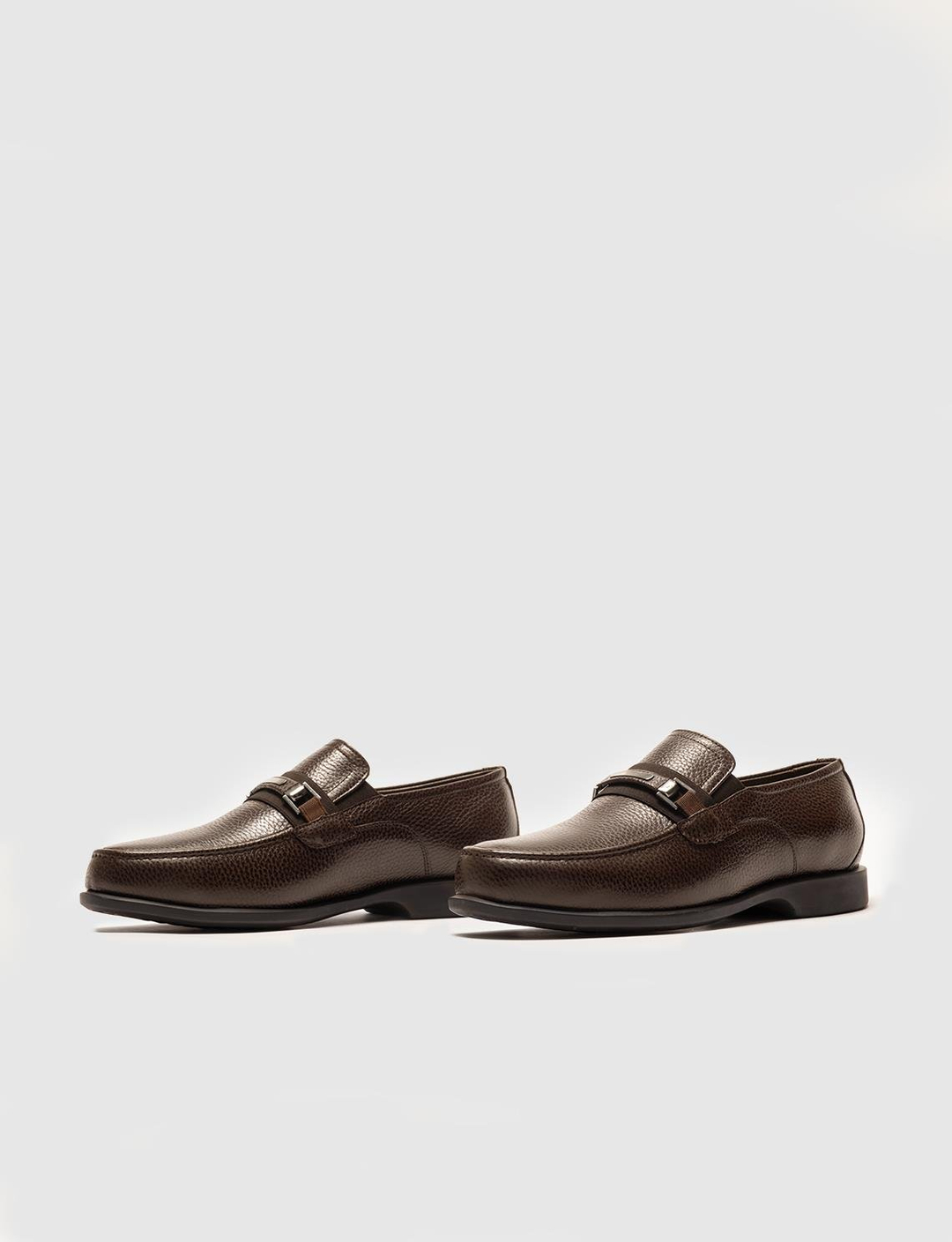 Hakiki Deri Dikiş Detaylı Kahverengi Erkek Günlük Ayakkabı