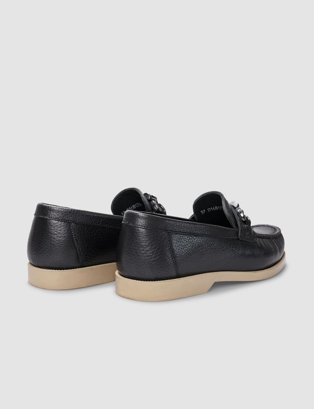 Hakiki Deri Füme Kadın Ayakkabı