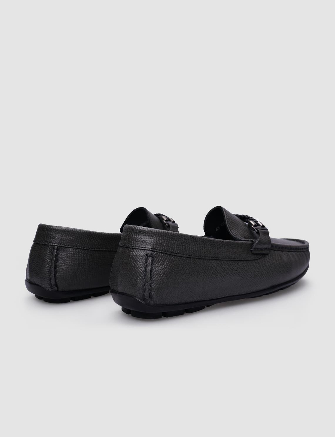 Hakiki Deri Gri Erkek Ayakkabı