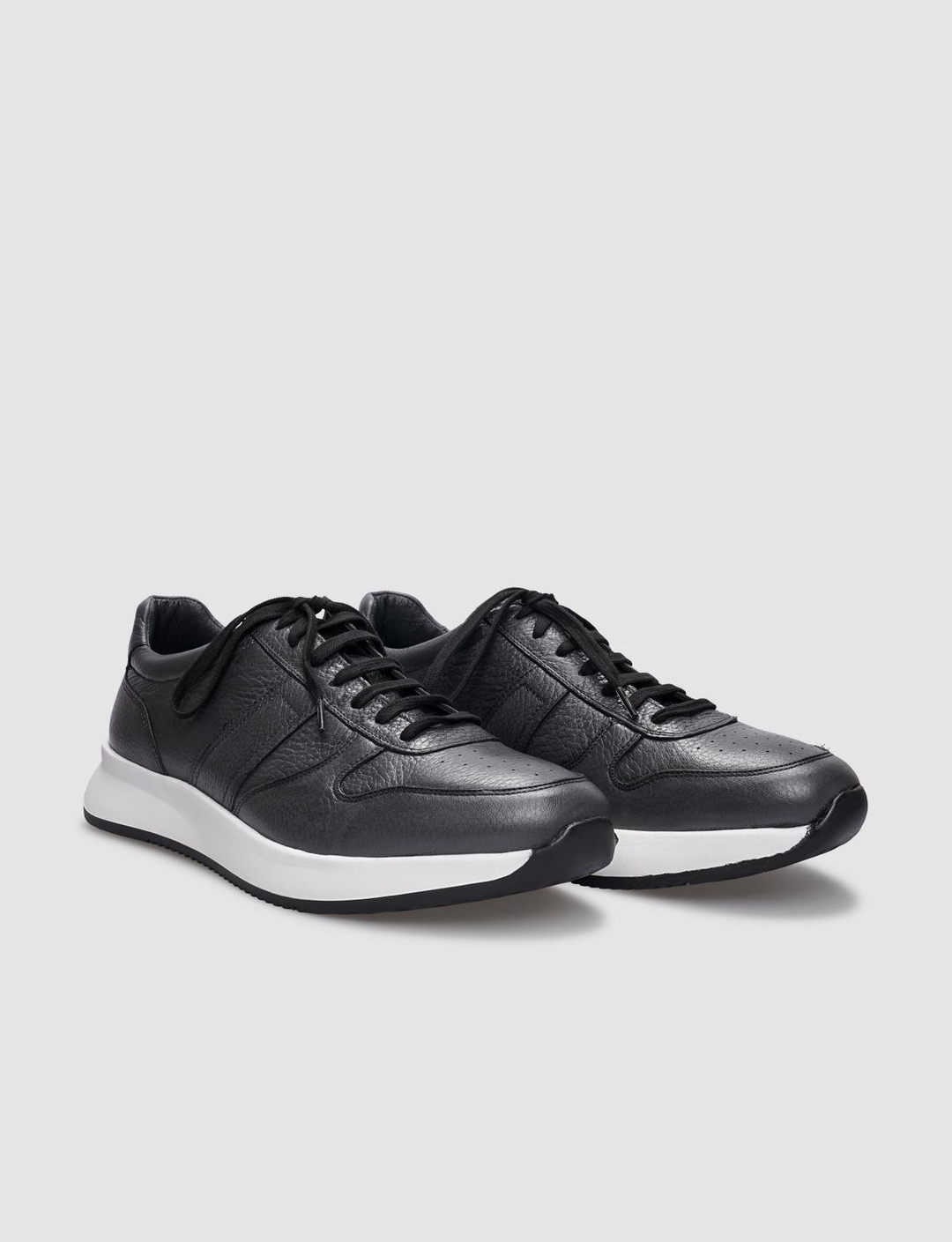 Hakiki Deri Gri Erkek Ayakkabı