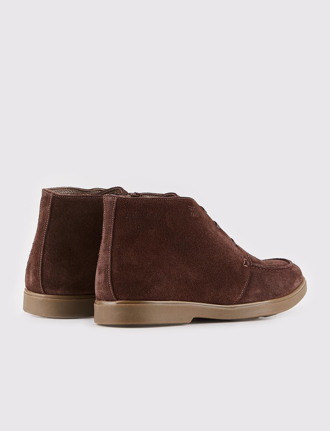 Men Brown Suede Genuine Leather Chukka Boots