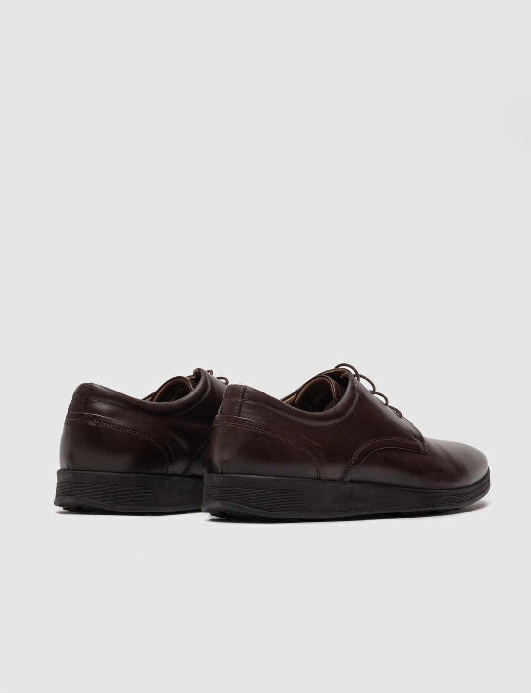 Hakiki Deri Kahverengi Bağcıklı Erkek Günlük Ayakkabı