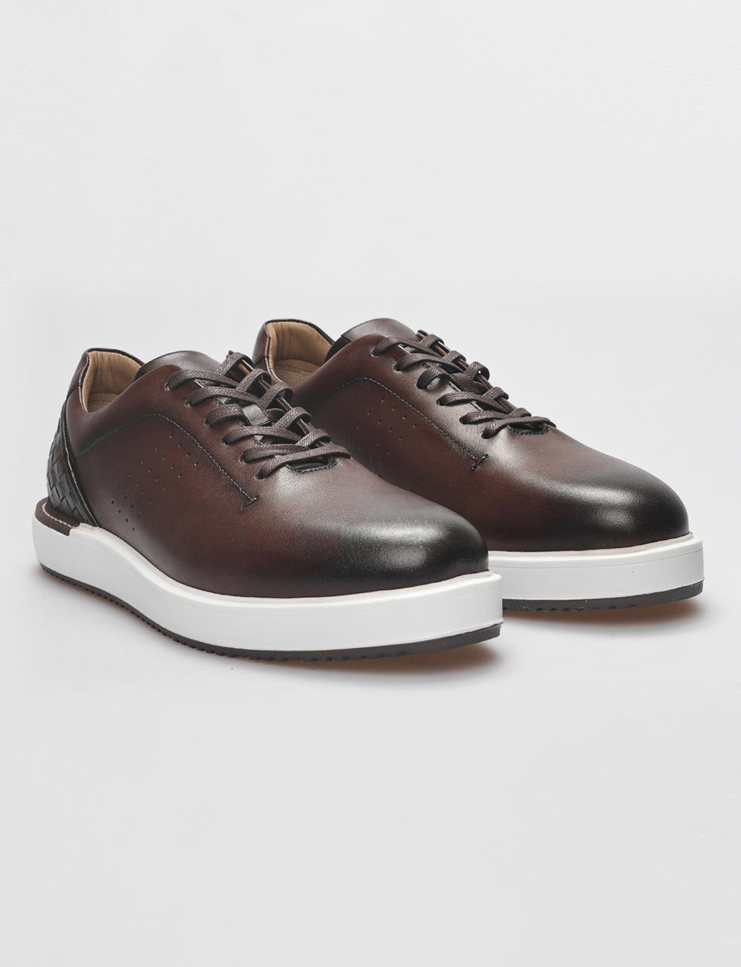Hakiki Deri Kahverengi Erkek Ayakkabı