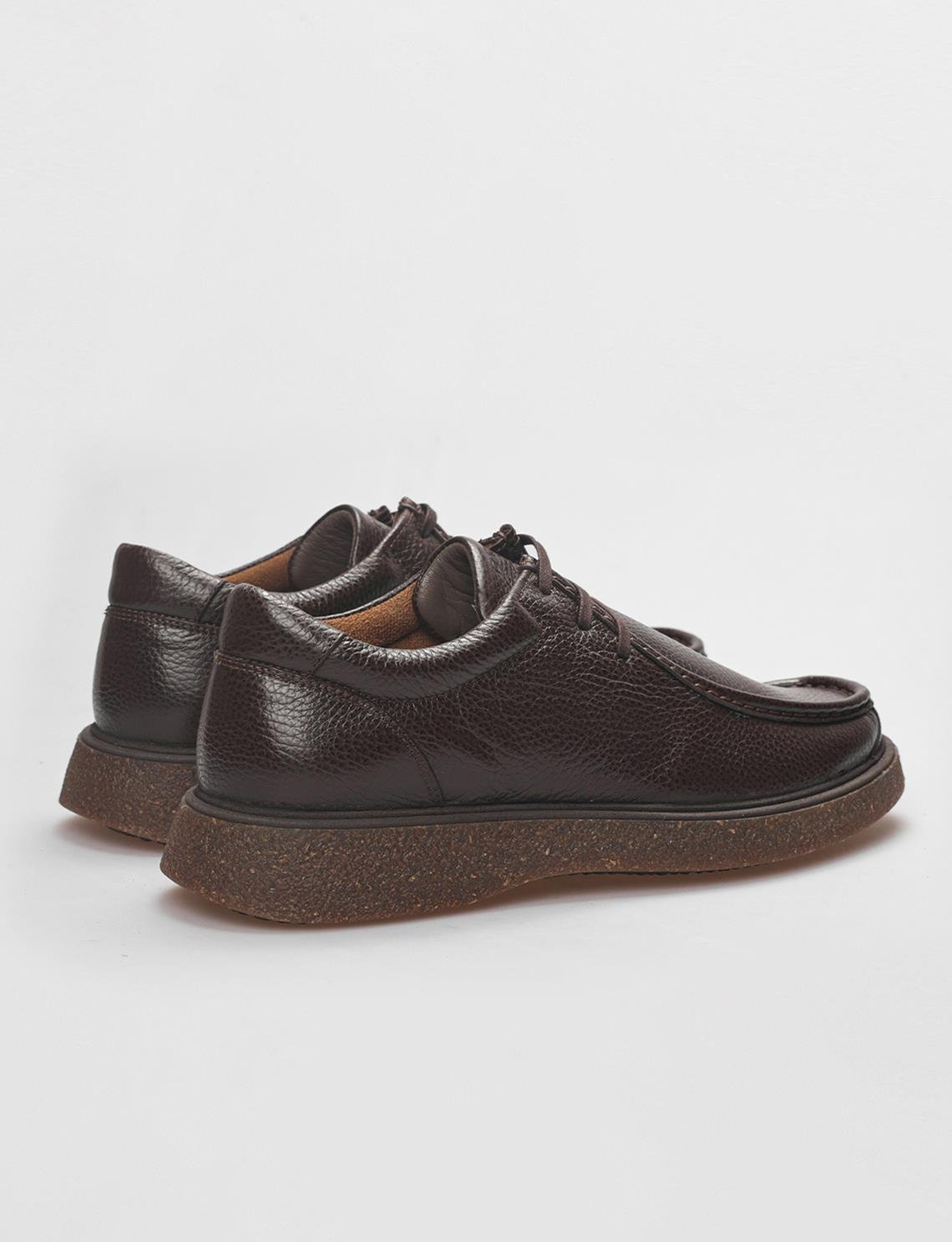 Hakiki Deri Kahverengi Erkek Ayakkabı