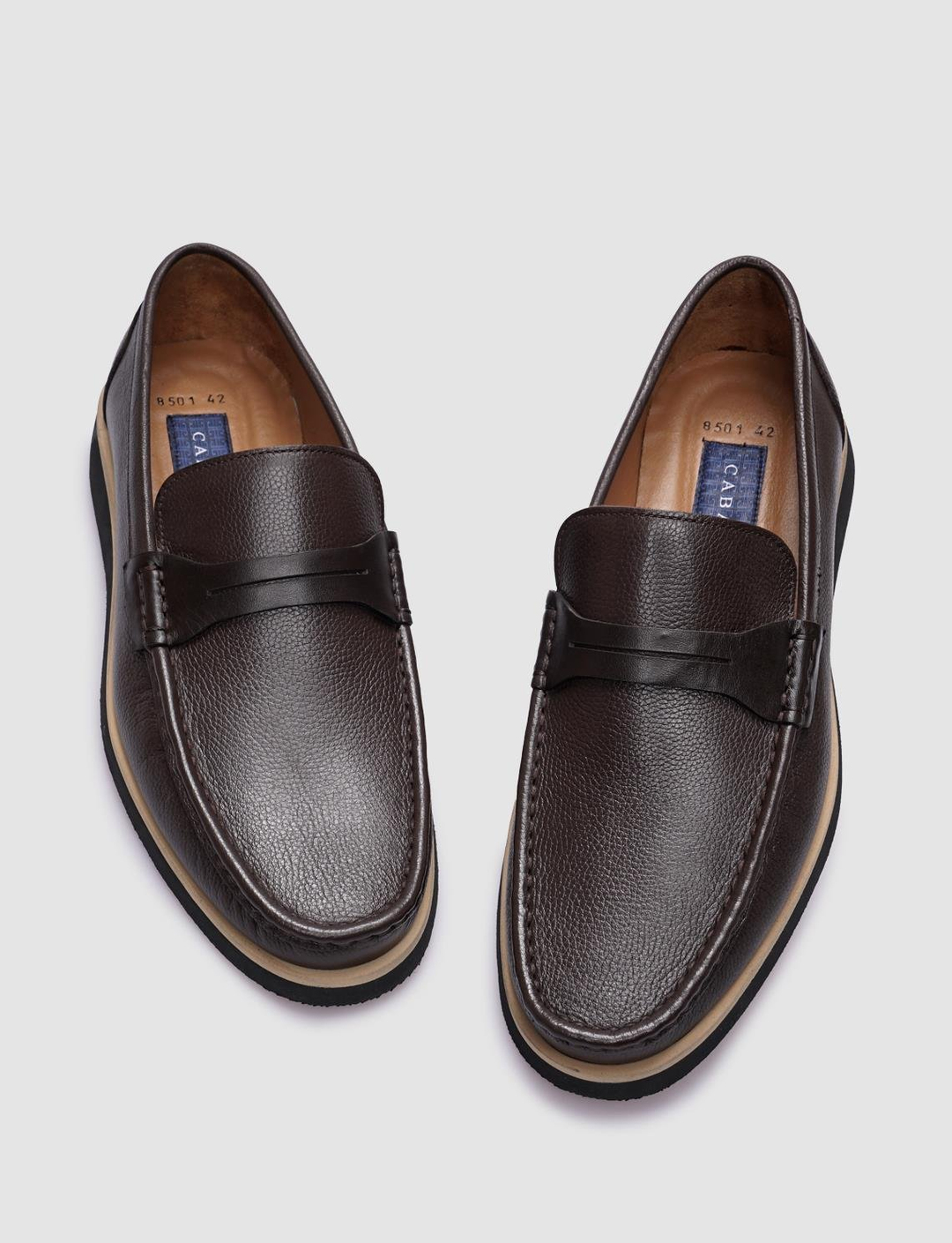 Hakiki Deri Kahverengi Erkek Ayakkabı