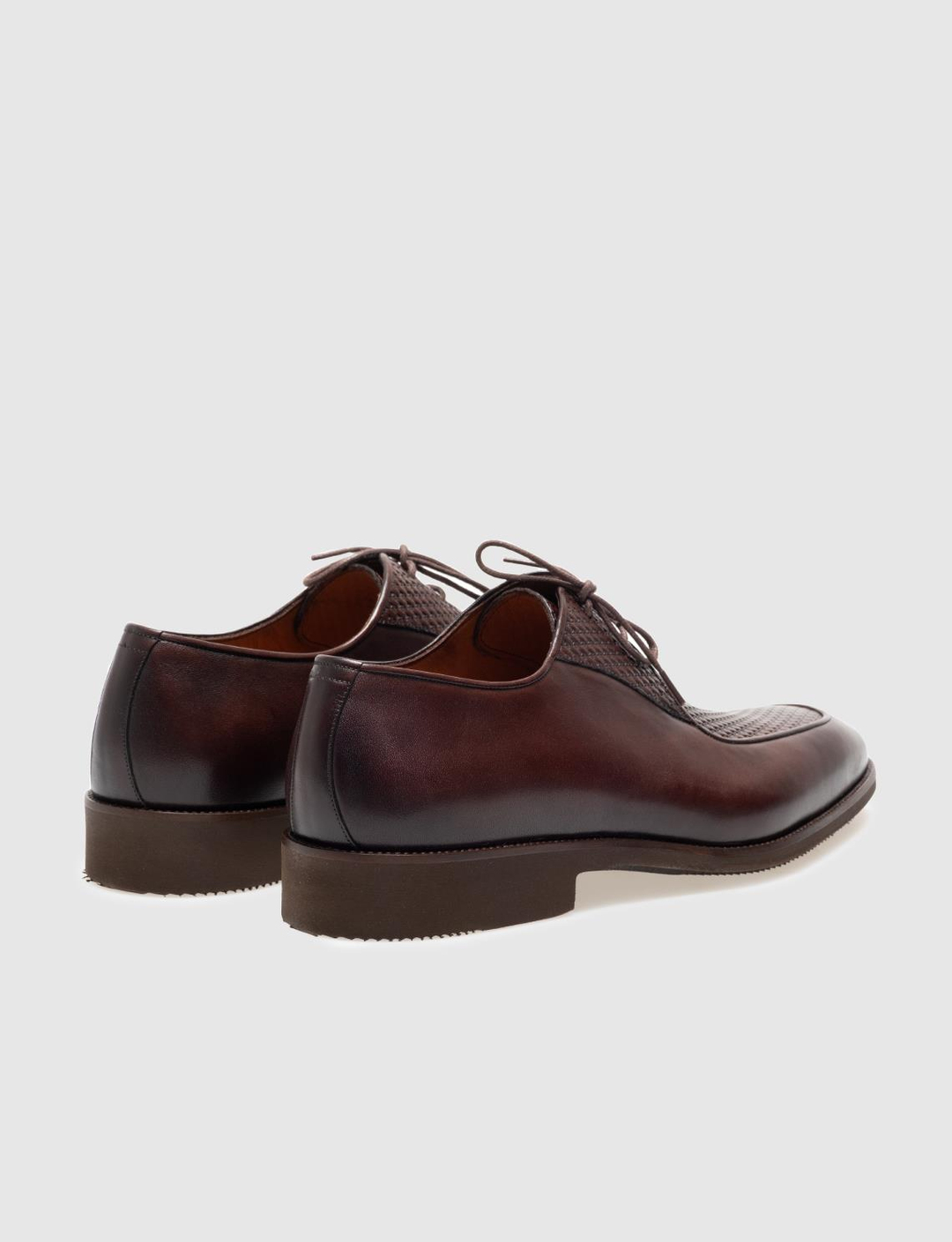 Hakiki Deri Kahverengi Erkek Ayakkabı