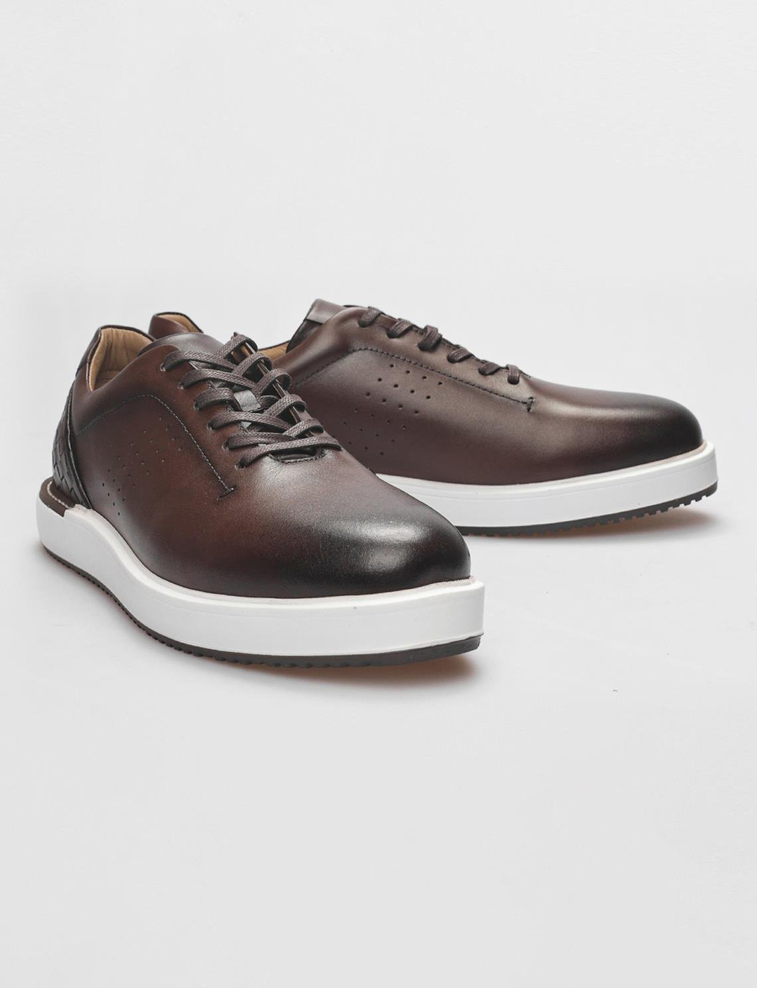 Hakiki Deri Kahverengi Erkek Ayakkabı