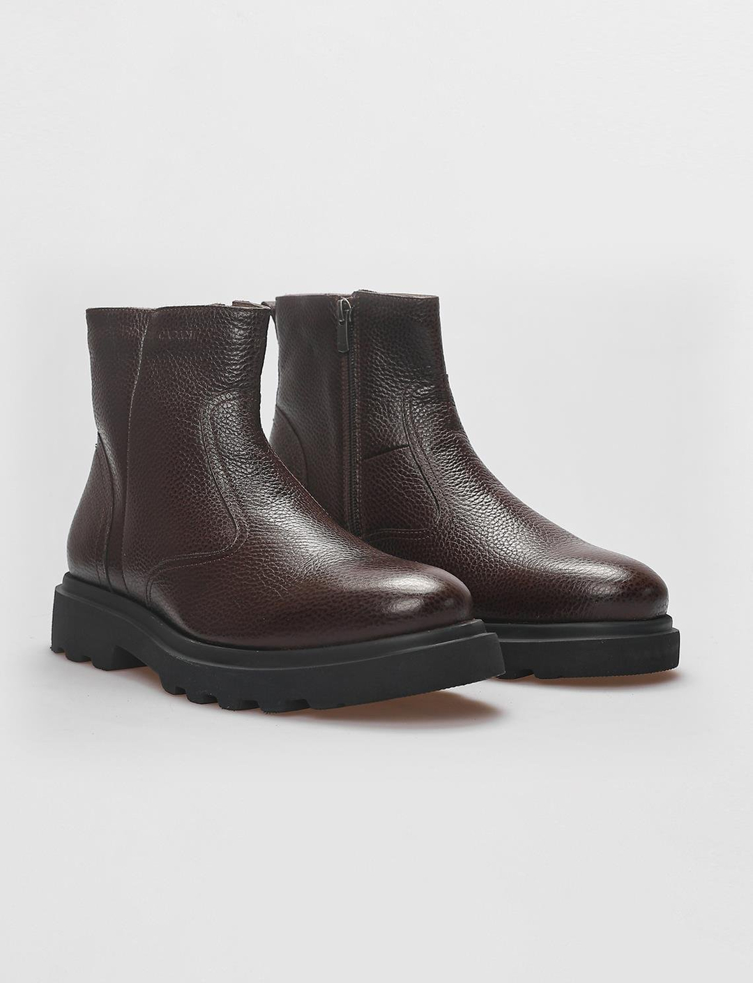 Hakiki Deri Kahverengi Erkek Bot