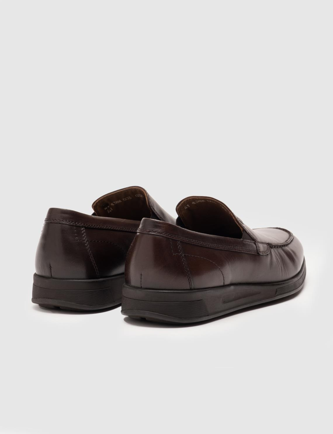 Hakiki Deri Kahverengi Erkek Günlük Ayakkabı