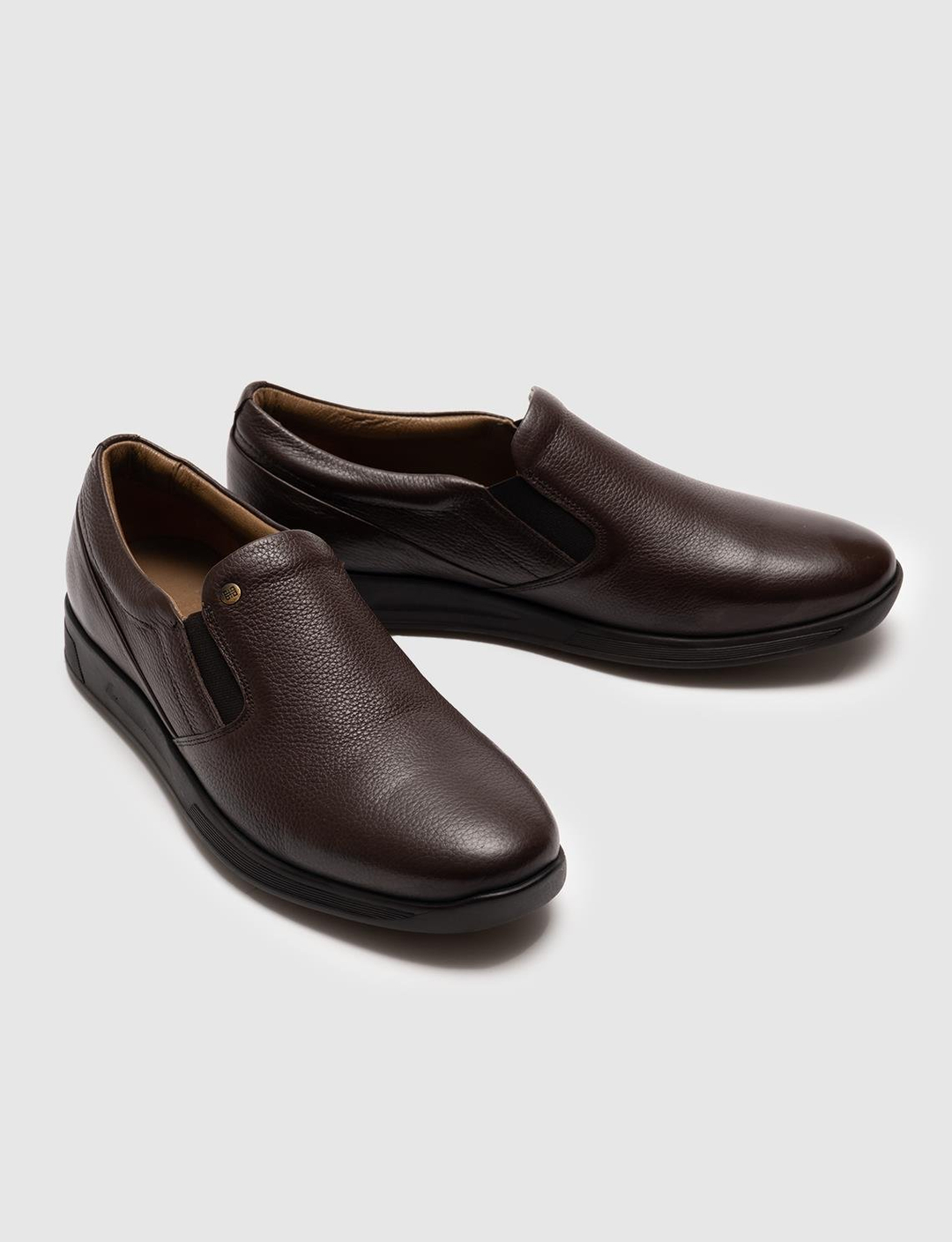 Hakiki Deri Kahverengi Erkek Günlük Ayakkabı