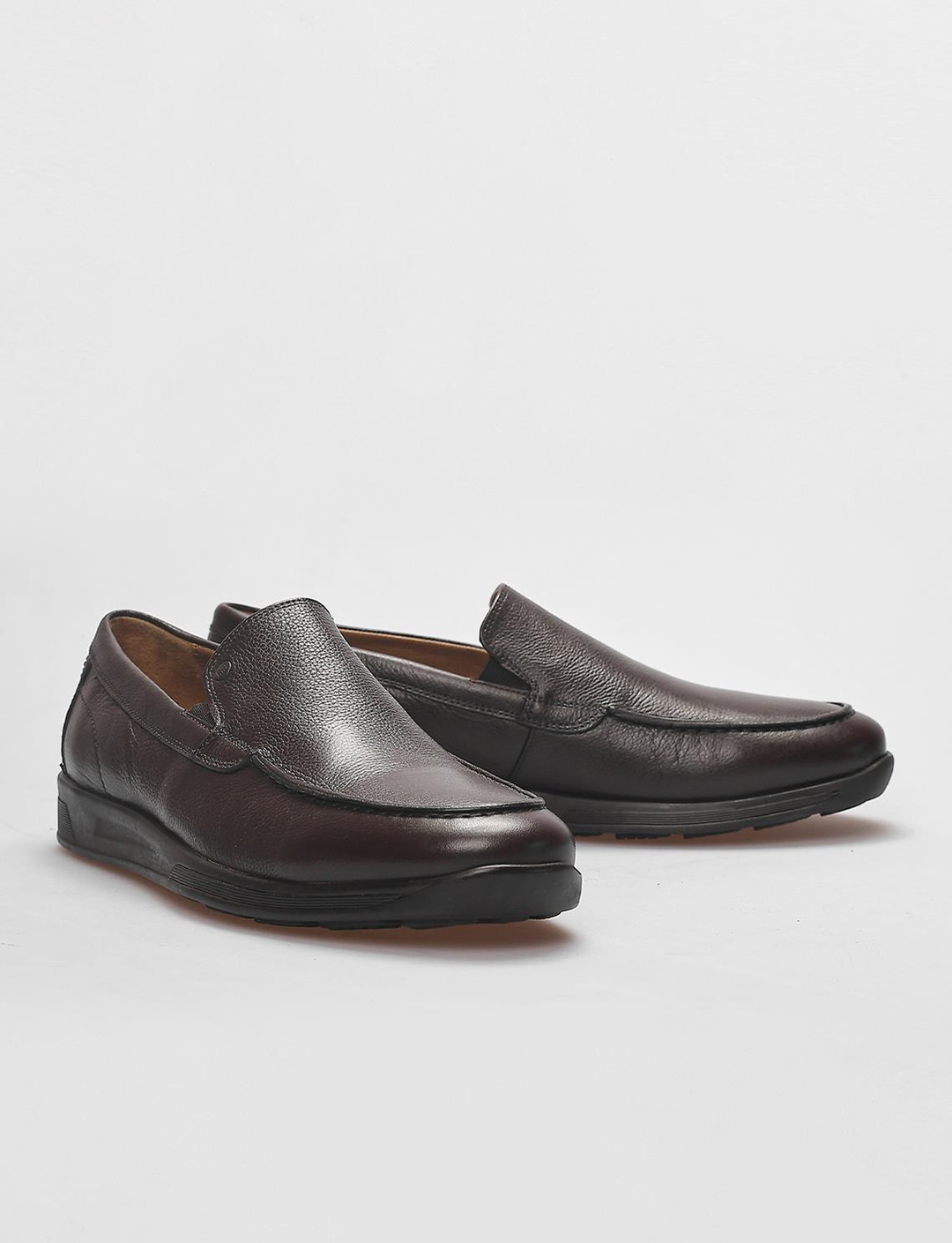 Hakiki Deri Kahverengi Erkek Günlük Ayakkabı