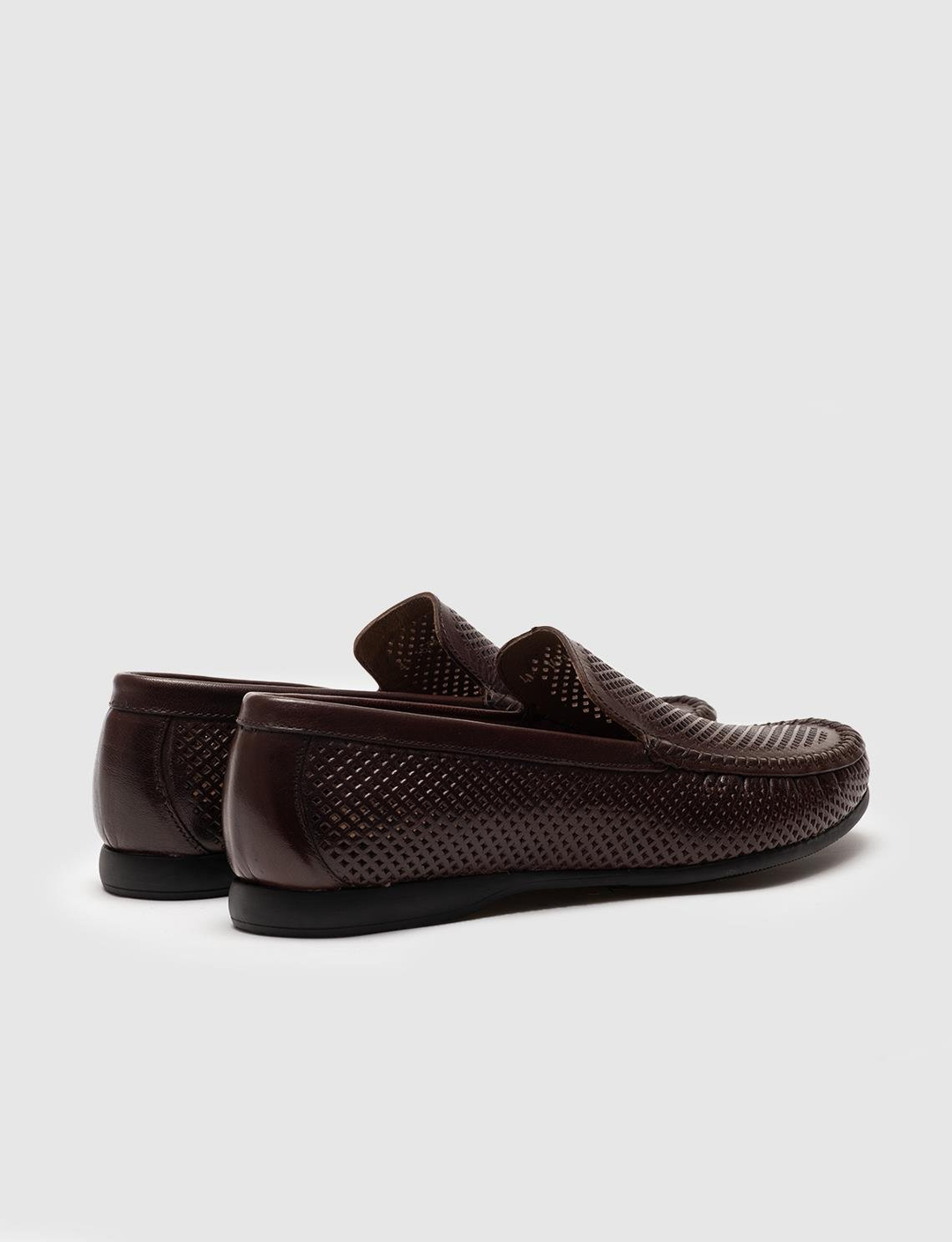 Hakiki Deri Kahverengi Erkek Loafer