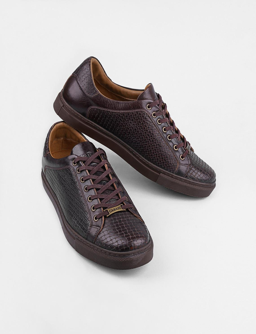 Hakiki Deri Kahverengi Erkek Spor Ayakkabı