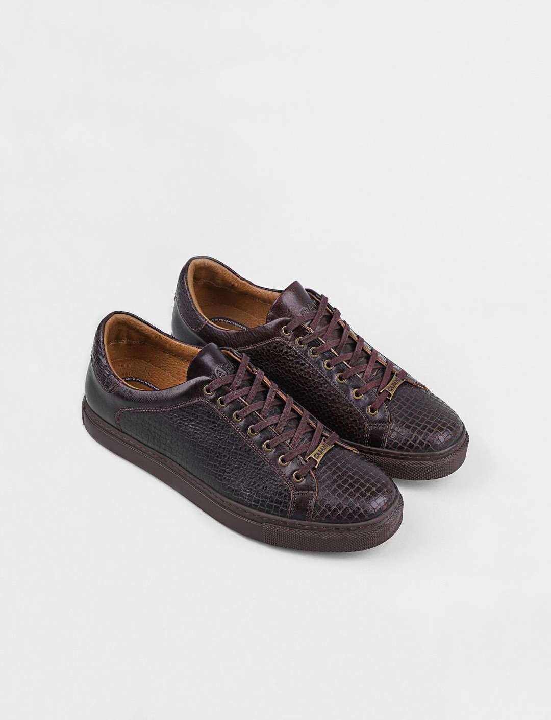 Hakiki Deri Kahverengi Erkek Spor Ayakkabı