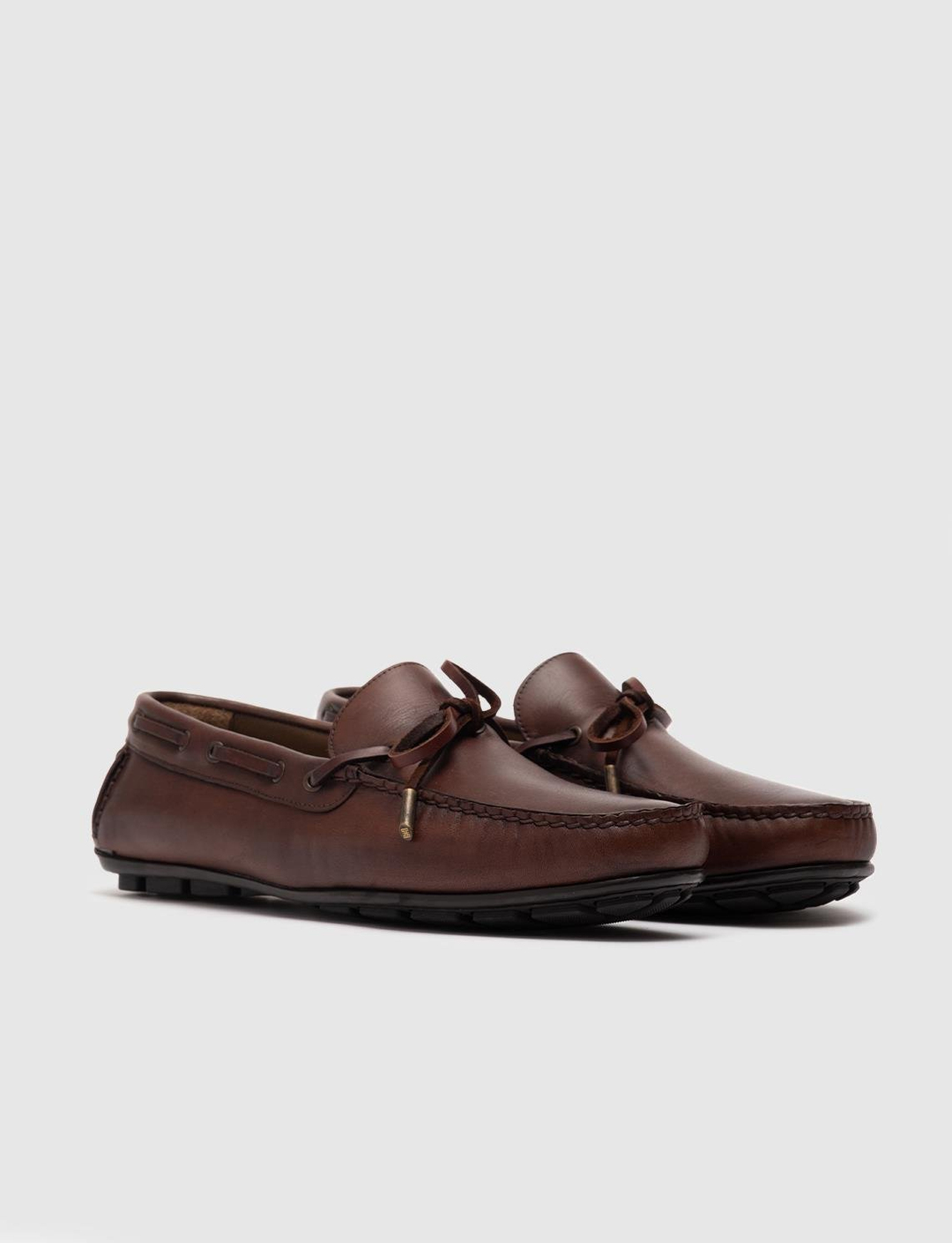 Men Brown Genuine Leather Loafers