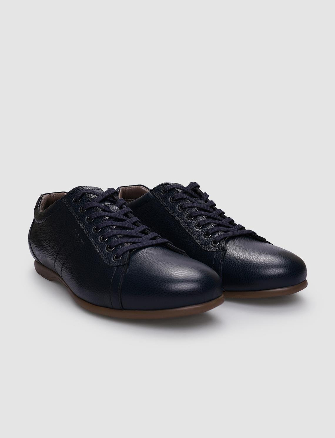 Hakiki Deri Lacivert Erkek Ayakkabı