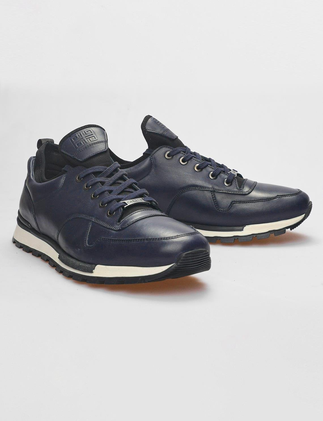 Hakiki Deri Lacivert Erkek Ayakkabı