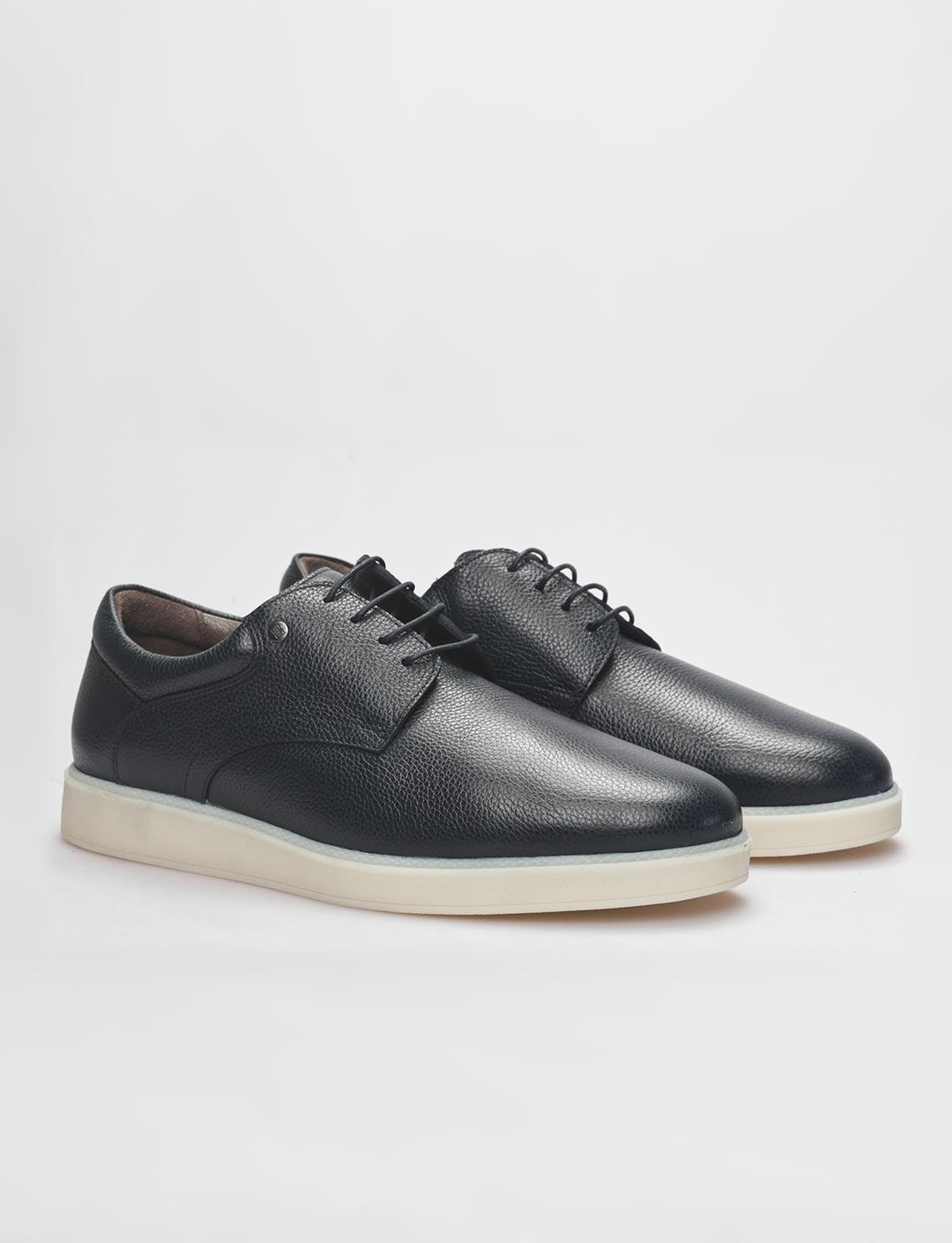 Hakiki Deri Lacivert Erkek Ayakkabı