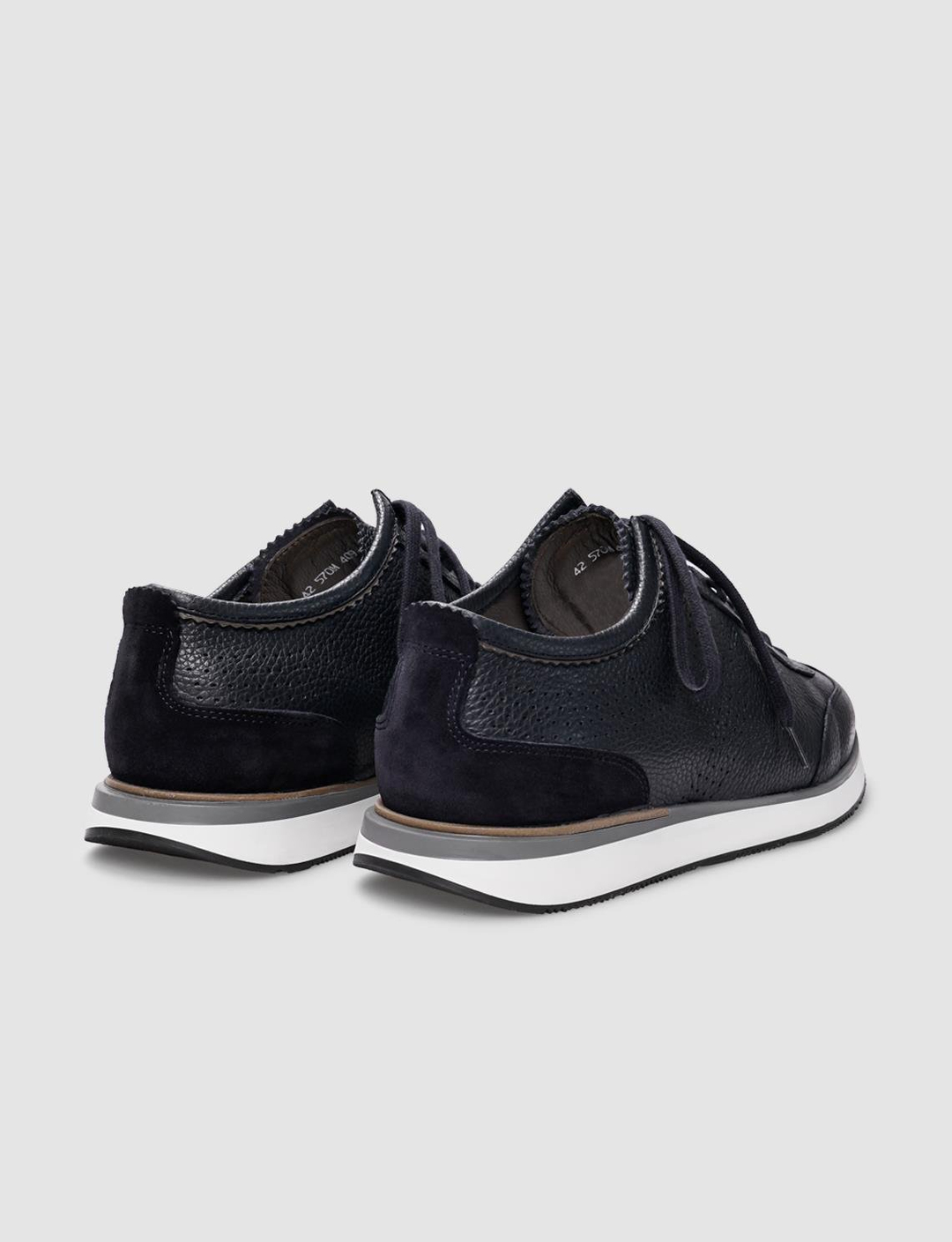 Hakiki Deri Lacivert Erkek Ayakkabı