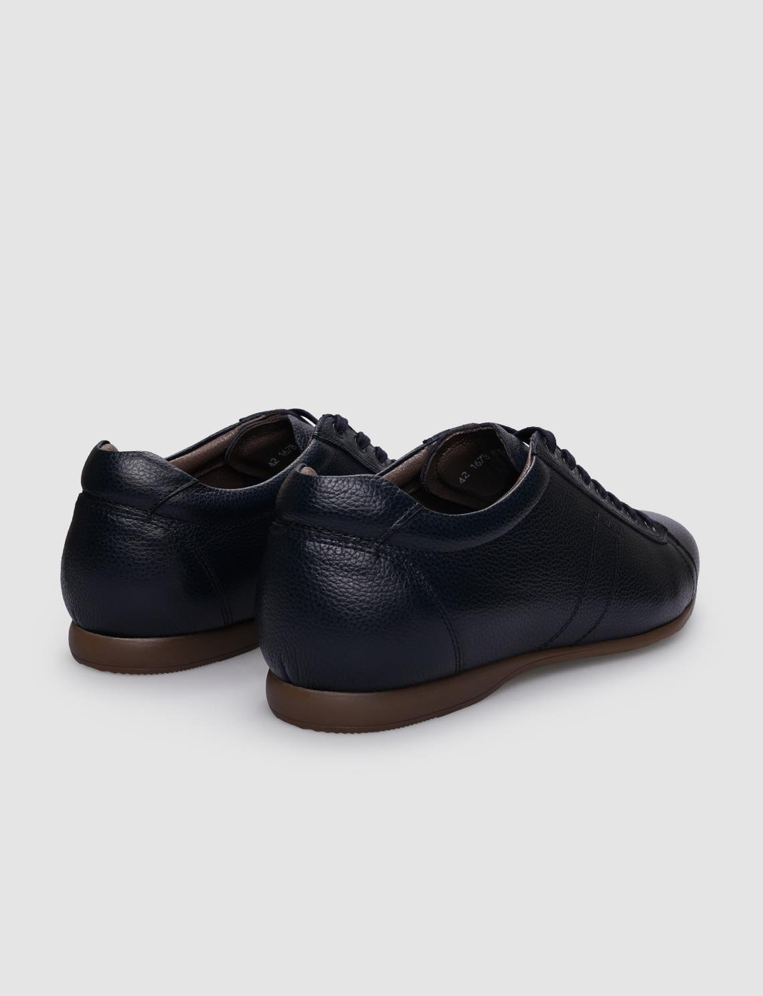 Hakiki Deri Lacivert Erkek Ayakkabı