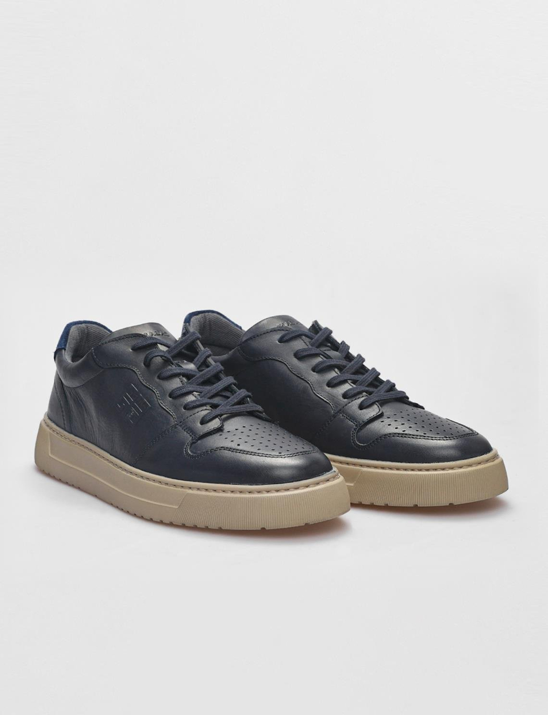 Hakiki Deri Lacivert Erkek Ayakkabı