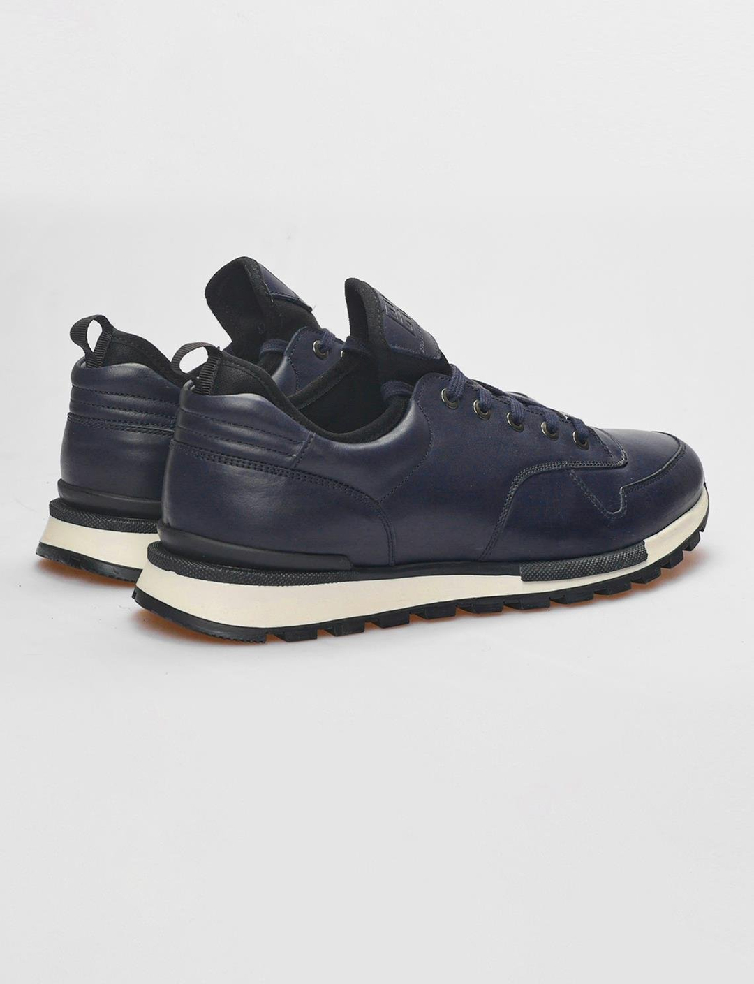 Hakiki Deri Lacivert Erkek Ayakkabı