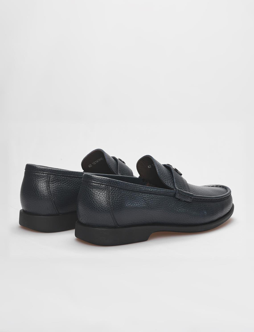 Hakiki Deri Lacivert Erkek Ayakkabı