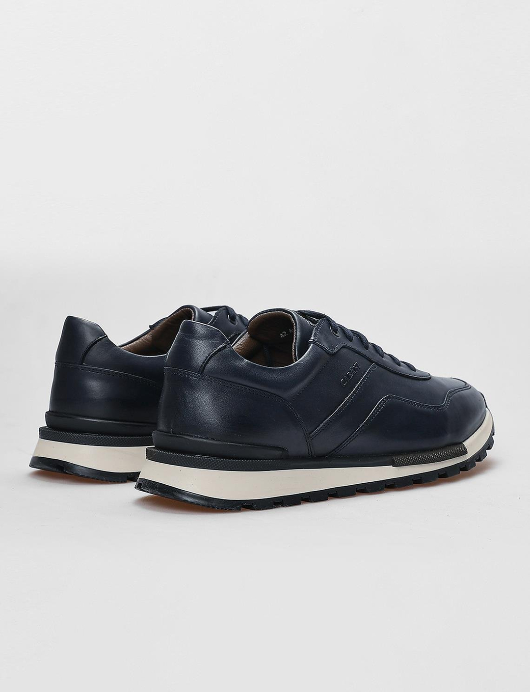 Hakiki Deri Lacivert Erkek Ayakkabı